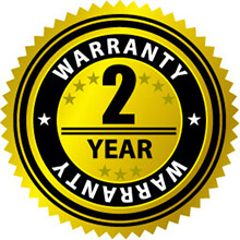 2 Year Warranty | المركبيين لنظام المراقبة المرئي